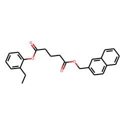 Glutaric acid, 2-ethylphenyl naphth-2-yl ester