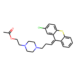 Clopenthixol, monoacetylated