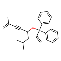 2,7-Dimethyl-4-diphenylethenylsilyloxyoct-7-en-5-yne