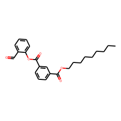 Isophthalic acid, 2-formylphenyl nonyl ester