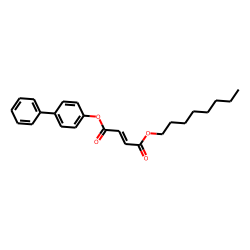 Fumaric acid, octyl 4-phenylphenyl ester