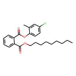 Phthalic acid, 4-chloro-2-methylphenyl nonyl ester