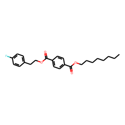 Terephthalic acid, 4-fluorophenethyl octyl ester
