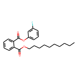 Phthalic acid, decyl 3-fluorophenyl ester