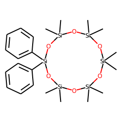 2,2,4,4,6,6,8,8,10,10-decamethyl-12,12-diphenyl-[1,3,5,7,9,11,2,4,6,8,10,12]cyclohexasiloxane