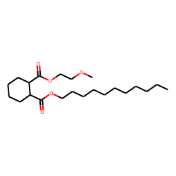 1,2-Cyclohexanedicarboxylic acid, 2-methoxyethyl undecyl ester