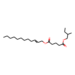 Glutaric acid, dodec-2-en-1-yl 2-methylbutyl ester