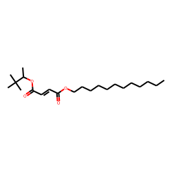 Fumaric acid, 3,3-dimethylbut-2-yl dodecyl ester