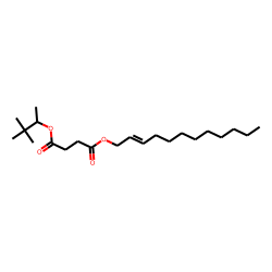 Succinic acid, dodec-2-en-1-yl 3,3-dimethylbut-2-yl ester