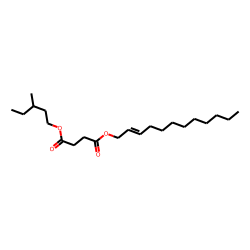 Succinic acid, dodec-2-en-1-yl 3-methylpentyl ester