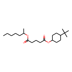 Glutaric acid, hept-2-yl trans-4-tert-butylcyclohexyl ester