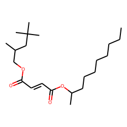 Fumaric acid, 2,4,4-trimethylpentyl dec-2-yl ester