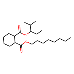 1,2-Cyclohexanedicarboxylic acid, 2-methylpent-3-yl octyl ester
