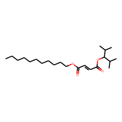 Fumaric acid, 2,4-dimethylpent-3-yl undecyl ester