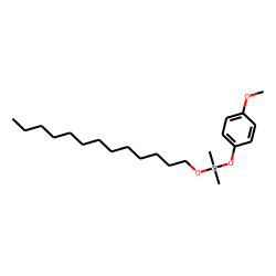 Silane, dimethyl(4-methoxyphenoxy)tridecyloxy-