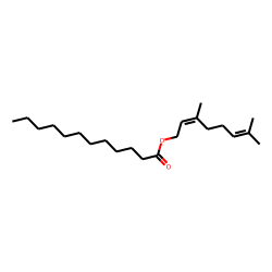 (E)-3,7-Dimethylocta-2,6-dien-1-yl dodecanoate