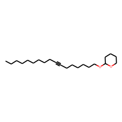 2H-Pyran, 2-(7-heptadecynyloxy)tetrahydro-