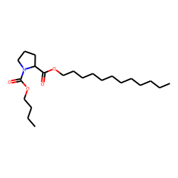 d-Proline, n-butoxycarbonyl-, dodecyl ester
