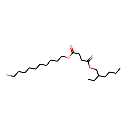 Succinic acid, 2-ethylhexyl 10-chlorodecyl ester