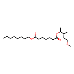 Pimelic acid, 5-methoxy-3-methylpent-2-yl octyl ester