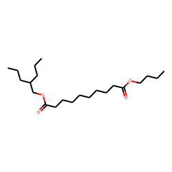 Sebacic acid, butyl 2-propylpentyl ester