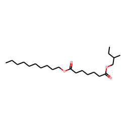 Pimelic acid, decyl 2-methylbutyl ester