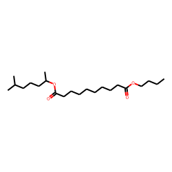 Sebacic acid, butyl 6-methylhept-2-yl ester