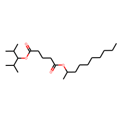 Glutaric acid, dec-2-yl 2,4-dimethylpent-3-yl ester