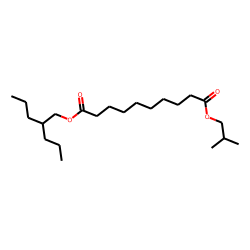 Sebacic acid, isobutyl 2-propylpentyl ester