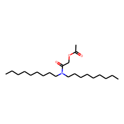 Acetoxyacetamide, N,N-dinonyl-
