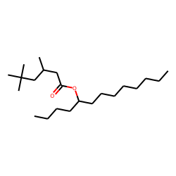Hexanoic acid, 3,5,5-trimethyl-, tridec-5-yl ester