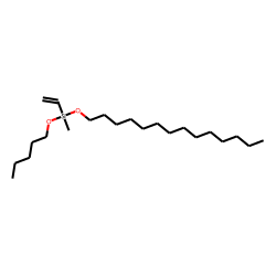 Silane, methylvinyl(pentyloxy)tetradecyloxy-