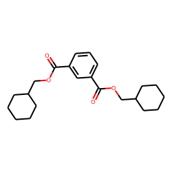 Isophthalic acid, dicyclohexylmethyl ester