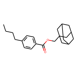4-Butylbenzoic acid, 1-adamantylmethyl ester
