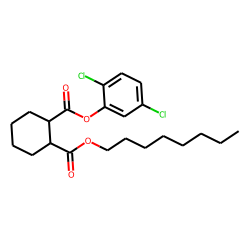 1,2-Cyclohexanedicarboxylic acid, 2,5-dichlorophenyl octyl ester