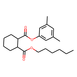 1,2-Cyclohexanedicarboxylic acid, 3,5-dimethylphenyl hexyl ester