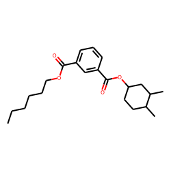 Isophthalic acid, 3,4-dimethylcyclohexyl hexyl ester