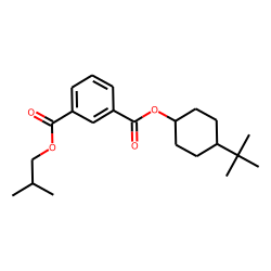 Isophthalic acid, isobutyl 4-tert-butylcyclohexyl ester