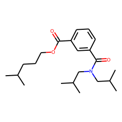 Isophthalic acid, monoamide, N,N-diisobutyl-, isohexyl ester
