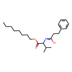 L-Valine, N-(3-phenylpropionyl)-, octyl ester