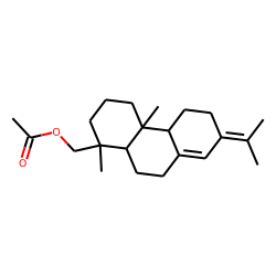 ((1S,4aR,4bS,10aR)-1,4a-Dimethyl-7-(propan-2-ylidene)-1,2,3,4,4a,4b,5,6,7,9,10,10a-dodecahydrophenanthren-1-yl)methyl acetate