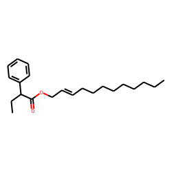 Butyric acid, 2-phenyl-, dodec-2-en-1-yl ester