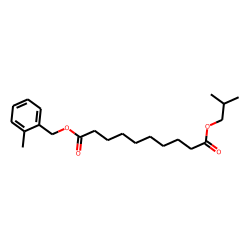 Sebacic acid, isobutyl 2-methylbenzyl ester
