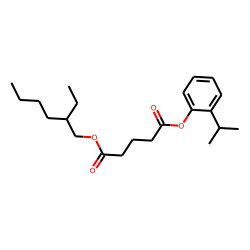 Glutaric acid, 2-ethylhexyl 2-isopropylphenyl ester