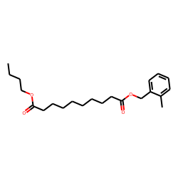 Sebacic acid, butyl 2-methylbenzyl ester