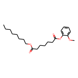 Pimelic acid, 2-methoxyphenyl octyl ester