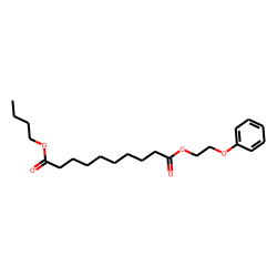Sebacic acid, butyl 2-phenoxyethyl ester