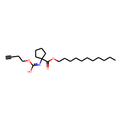 1-Aminocyclopentanecarboxylic acid, N-(but-3-yn-1-yloxycarbonyl)-, undecyl ester