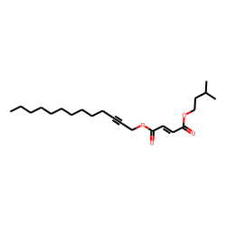 Fumaric acid, 3-methylbutyl tridec-2-yn-1-yl ester
