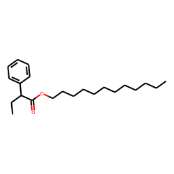 Butyric acid, 2-phenyl-, dodecyl ester